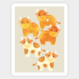 Cute Cows Sticker